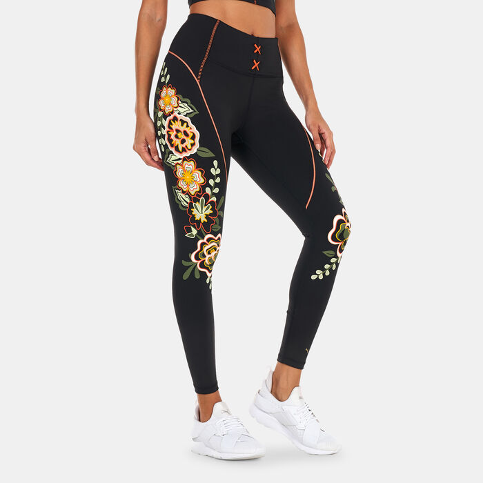 PUMA Women's X Frida Kahlo 7/8 Leggings Black image number 0