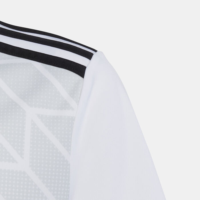 adidas Kids' Team Icon 23 Football Jersey White image number 4