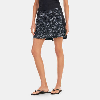 COEGA Women's Printed Swim Skirt Black
