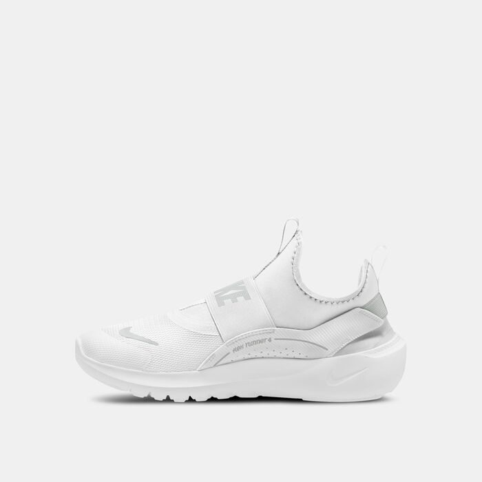 Nike Kids' Flex Runner 4 Running Shoes White image number 1
