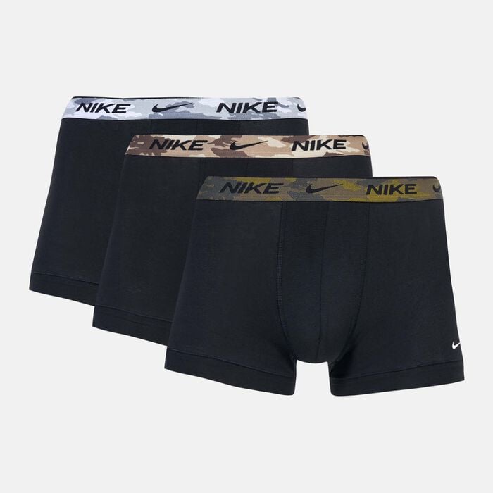 Buy Nike Men's Dri-FIT Essential Everyday Boxer Briefs (3 Pairs) Black ...