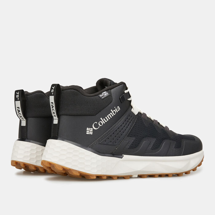 Columbia Men's Facet™ Outdry Mid Waterproof Hiking Shoe Black image number 2