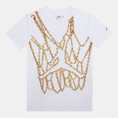 Jordan Kids' Jumpman Chain T-Shirt White
