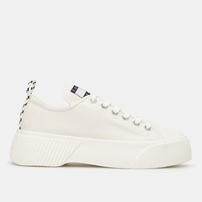 Tommy Hilfiger Women's Vulcanized Platform Shoes White