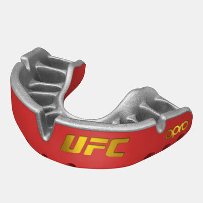 OPRO Self-Fit UFC Gold-Level MMA Mouth Guard Red