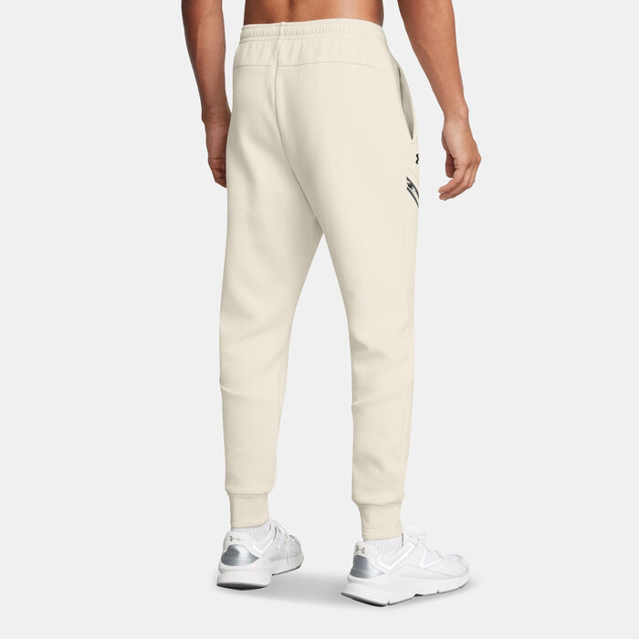 Under Armour Men's Unstoppable Fleece Joggers White image number 1