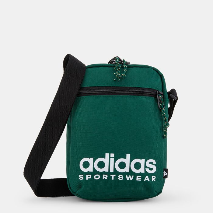adidas Men's Nations Pack Festival Crossbody Bag Green image number 0