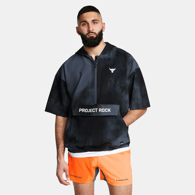 Under Armour Men's Project Rock Warm-Up 1/2-Zip Jacket Grey