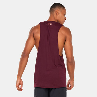 Under Armour Men's Project Rock Brahma Bull Tank Top Red