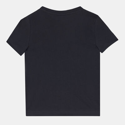 PUMA Kids' Classics 90's Prep Logo T-Shirt Black