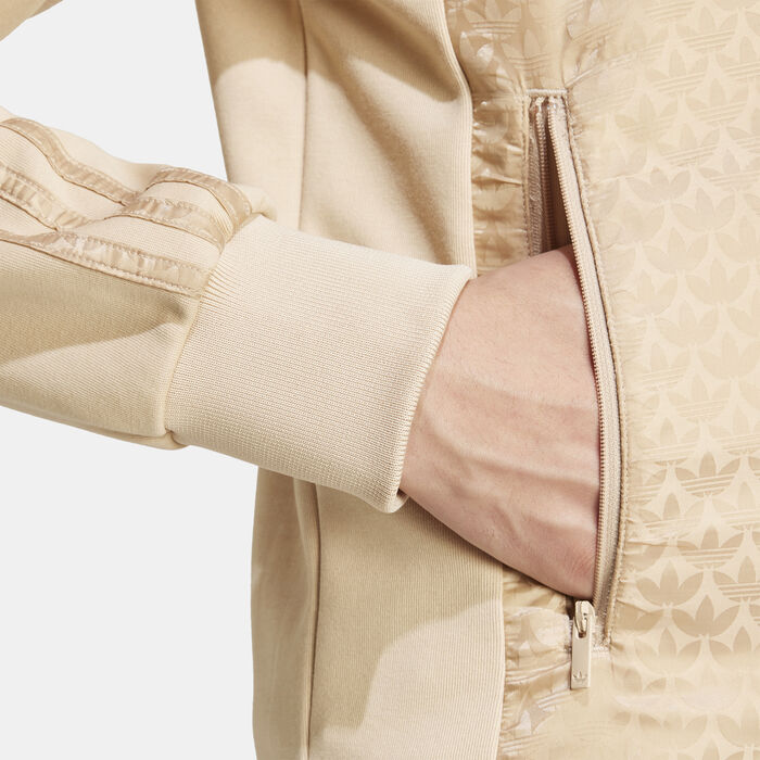 adidas Originals Men's Mono Track Jacket Beige image number 3