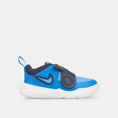 Nike Kids' Team Hustle D 11 Shoe (Baby and Toddler) Blue