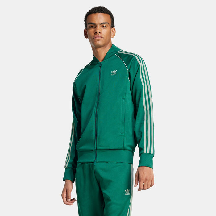 adidas Originals Men's Adicolor Classics SST Track Jacket Green image number 0