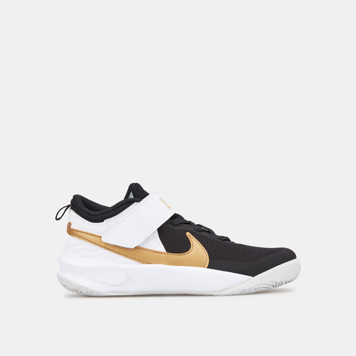 Nike Kids' Team Hustle D 10 Shoe White image number 0