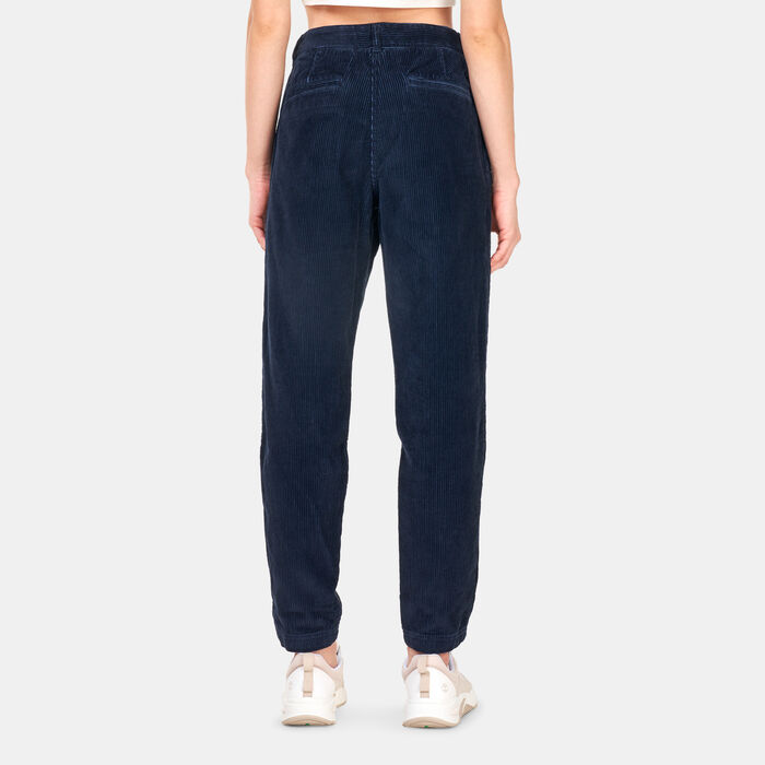 Timberland Women's Corduroy Relaxed Fit Pants Blue image number 1