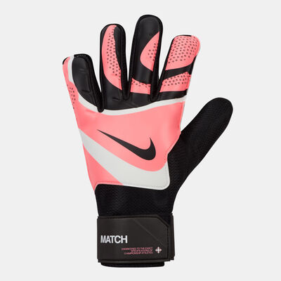 Nike Match Football Goalkeeper Gloves Pink