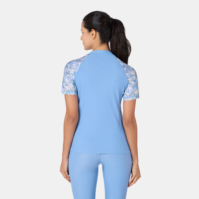 COEGA Women's Swimming Rashguard Blue