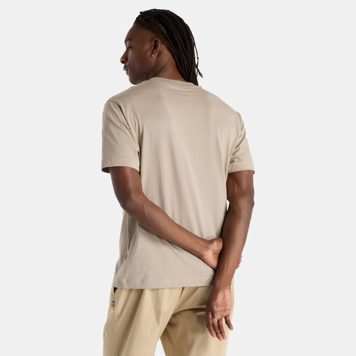 New Balance Men's Chalk Board Logo T-Shirt Brown image number 1