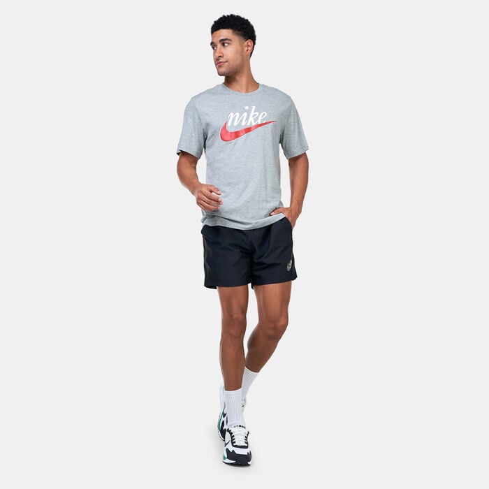 Nike Men's Sportswear Futura T-Shirt Grey image number 2