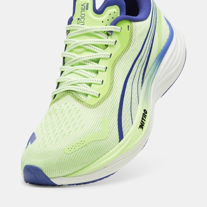 PUMA Men's VELOCITY NITRO 3 Running Shoes Green image number 4