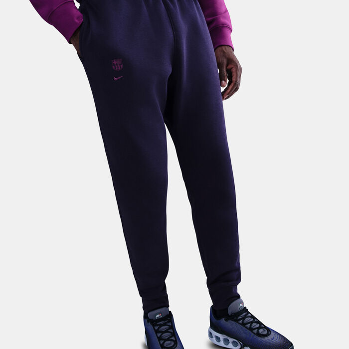 Nike Men's FC Barcelona Club Joggers Purple image number 3