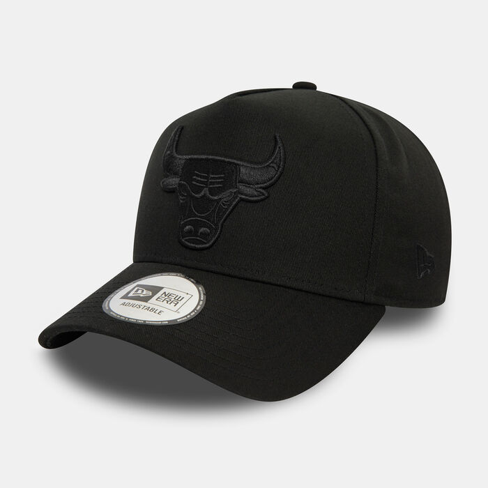 New Era Men's NBA Chicago Bulls Monochrome E-Frame Cap Black image number 2