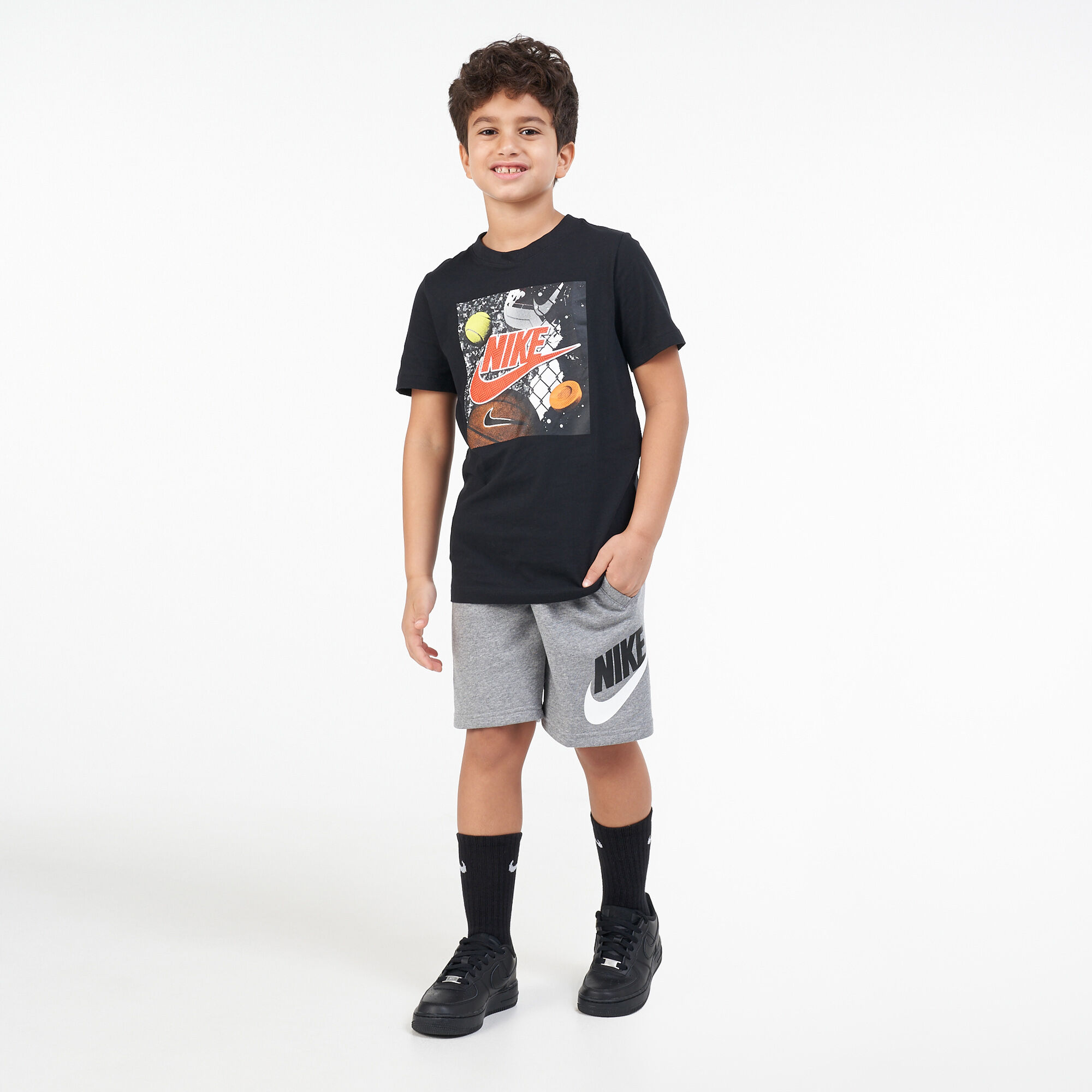 Buy Nike Kids' Sportswear Playground Futura TShirt in Dubai, UAE SSS