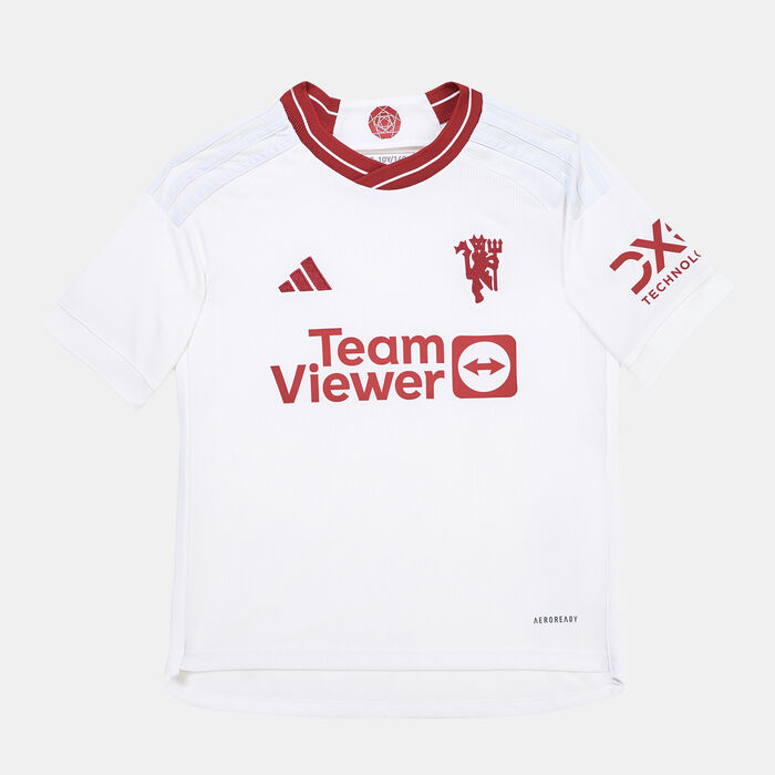 adidas Kids Manchester United F.C. 3rd Football Jersey - 2023/24 Multi image number 0