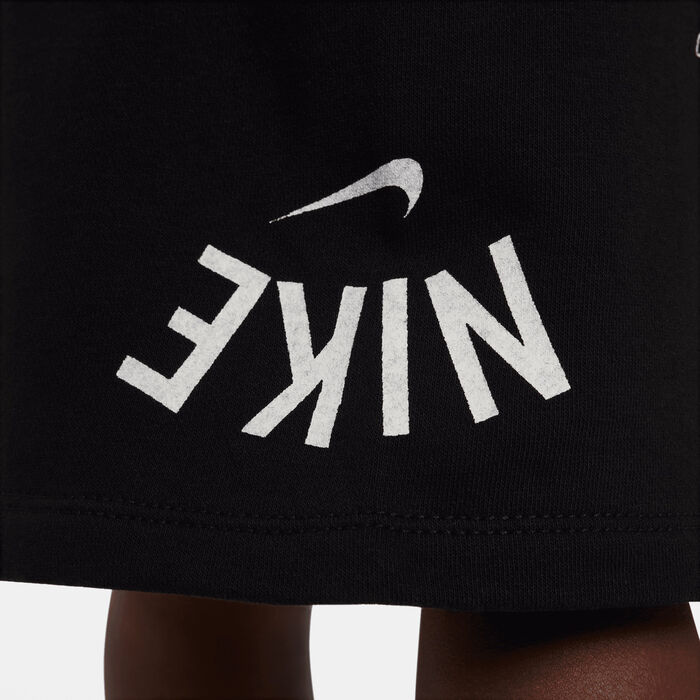 Nike Kids' Club Brand Energy T-Shirt and Shorts Set Black image number 4