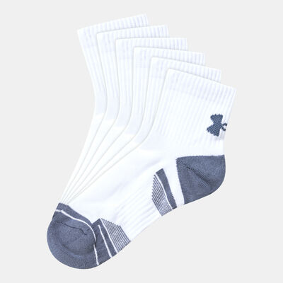 Under Armour Performance Quarter Socks (3 Pairs) White