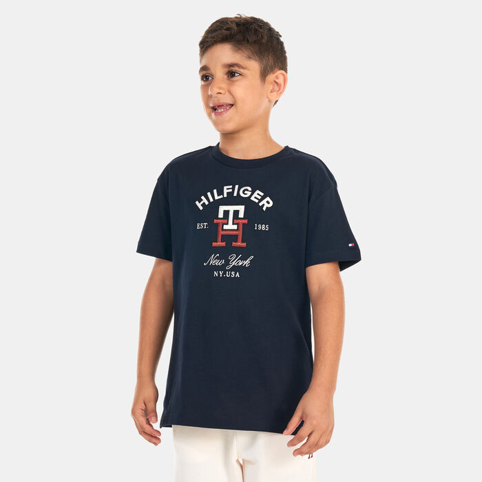 Tommy Hilfiger Kids' Monogram T-Shirt (Older Kids) Blue image number 0