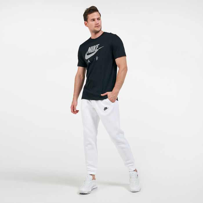 Buy Nike Men's Sportswear Club Fleece Joggers White in Dubai, UAE -SSS