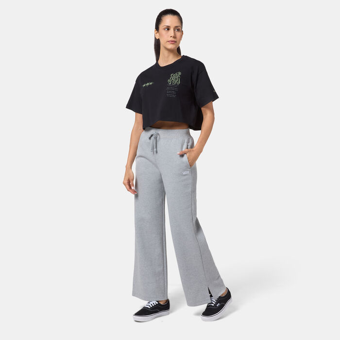 Vans Women's Skate Difficult To Love Crop Top Black image number 2