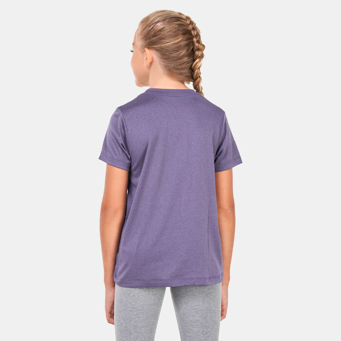 Nike Kids' Dri-FIT Training T-Shirt (Older Kids) Purple image number 1