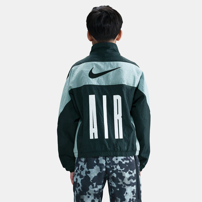 Nike Kids' Air Woven Track Jacket Green image number 1