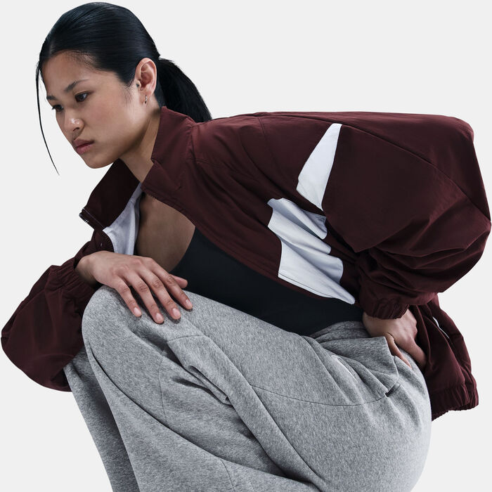 Nike Women's Sportswear Phoenix Wide Pants Grey image number 5