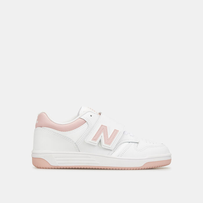 New Balance Kids' BB480 Velcro Shoes White image number 0