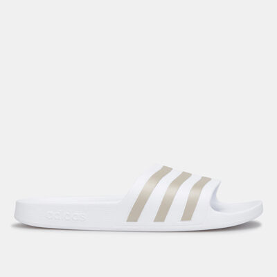 adidas Adilette Aqua Slides White