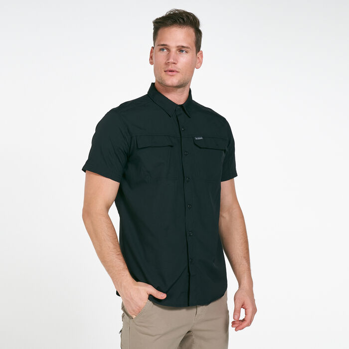 Columbia Men's Silver Ridge 2.0 Short Sleeve Shirt Black image number 0