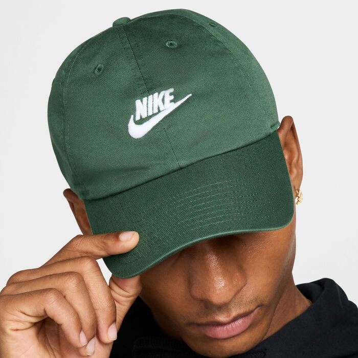 Nike Club Unstructured Futura Wash Cap Green image number 3