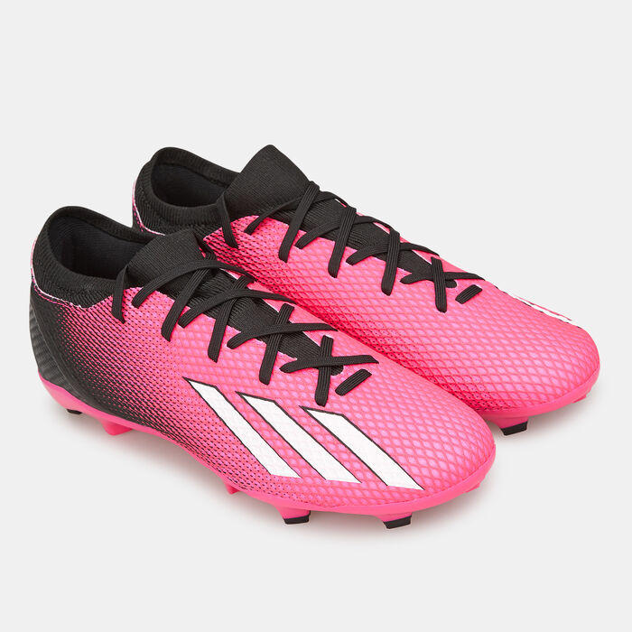Buy adidas Men's X Speedportal.3 Firm Ground Football Shoe Pink in ...