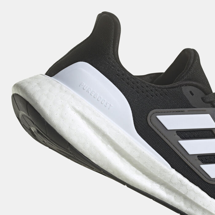 adidas Men's Pureboost 23 Shoe Black image number 4