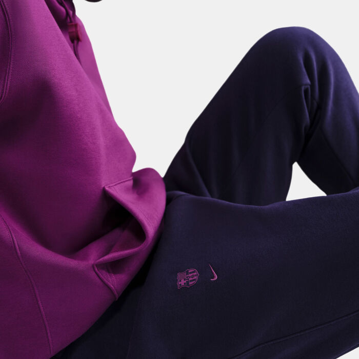 Nike Men's FC Barcelona Club Joggers Purple image number 5