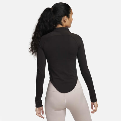 Nike Women's Running Division Dri-FIT ADV 1/2-Zip Mid Layer Black