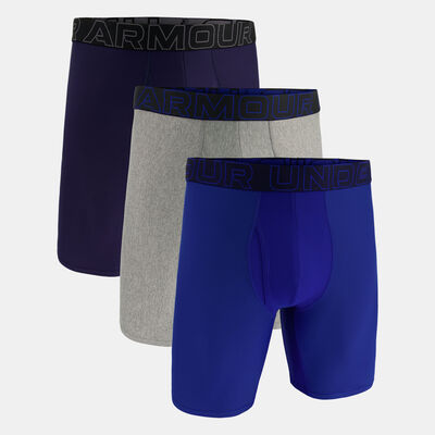 Under Armour Men's Performance Tech Boxerjock Boxers (3 Pack) Blue