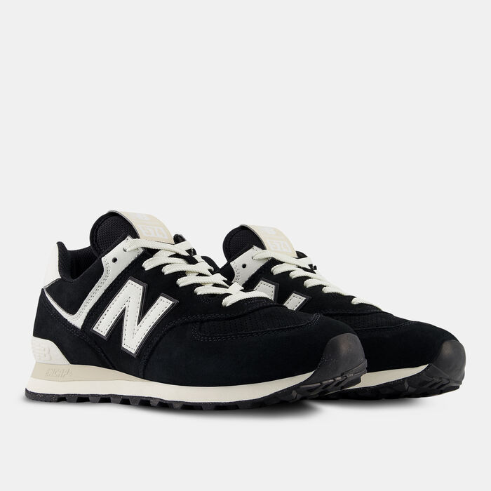 New Balance 574 Shoes Black image number 1