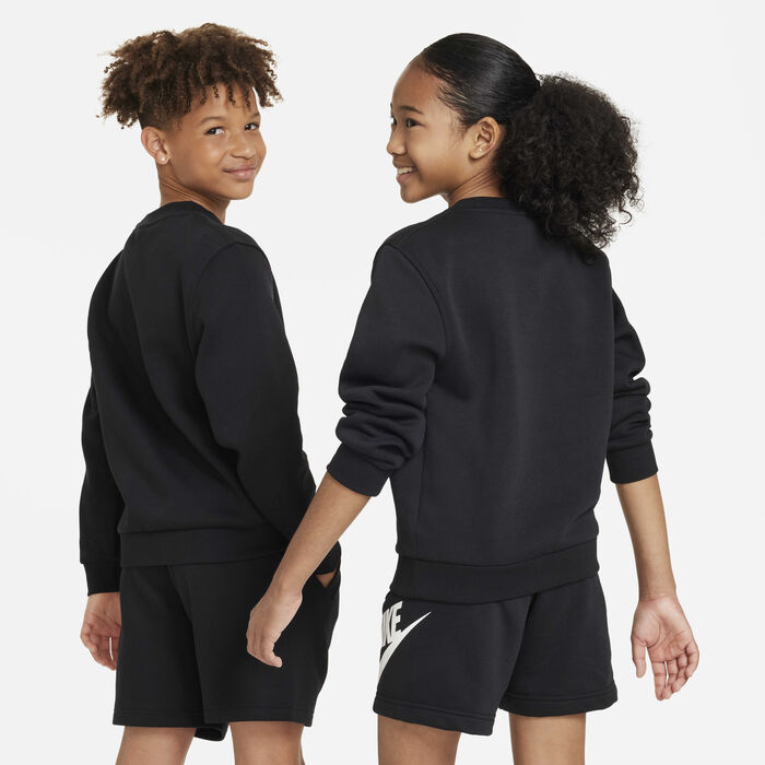 Nike Kids' Sportswear Club Fleece Sweatshirt Black image number 1