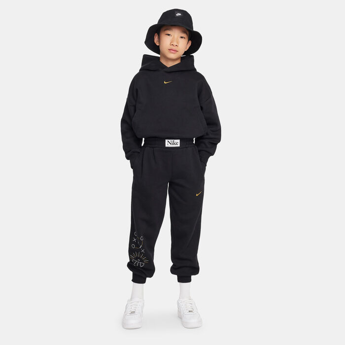 Nike Kids' Culture of Basketball Pullover Hoodie (Older Kids) Black image number 2