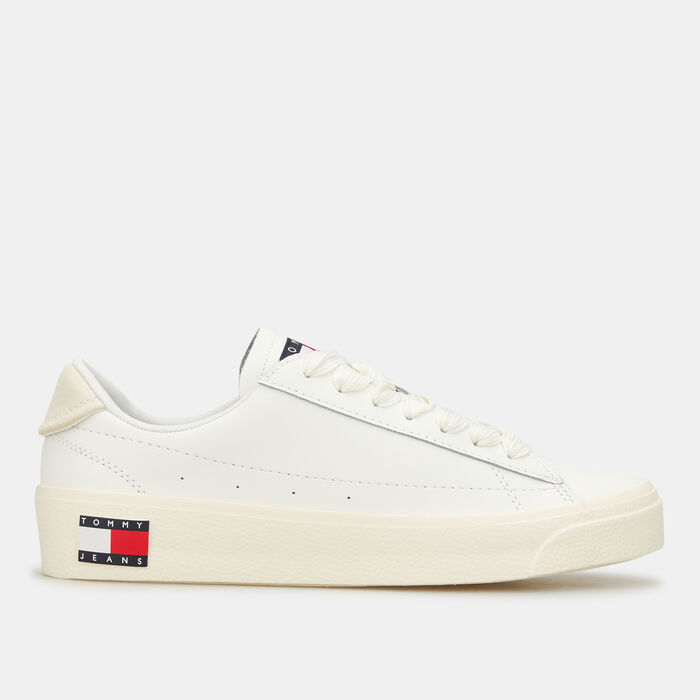 Tommy Hilfiger Women's Vulcanized Flatform Shoe Beige image number 0