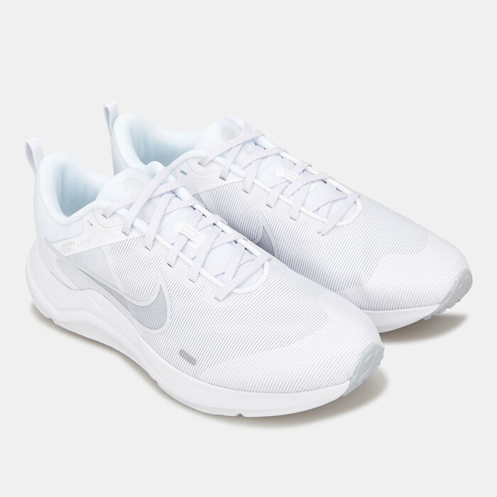 Nike Men's Downshifter 12 Road Running Shoe White image number 2
